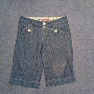 Women’s Dark Blue Denim Jean Shorts